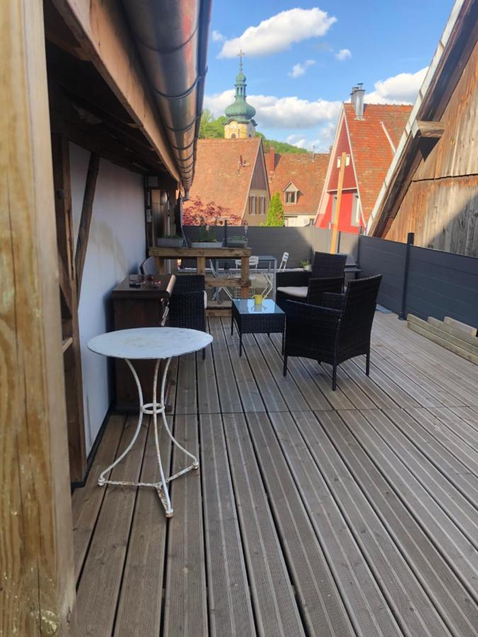 Appartement Vintage A L Ancienne Forge Muhlbach-sur-Munster Bagian luar foto