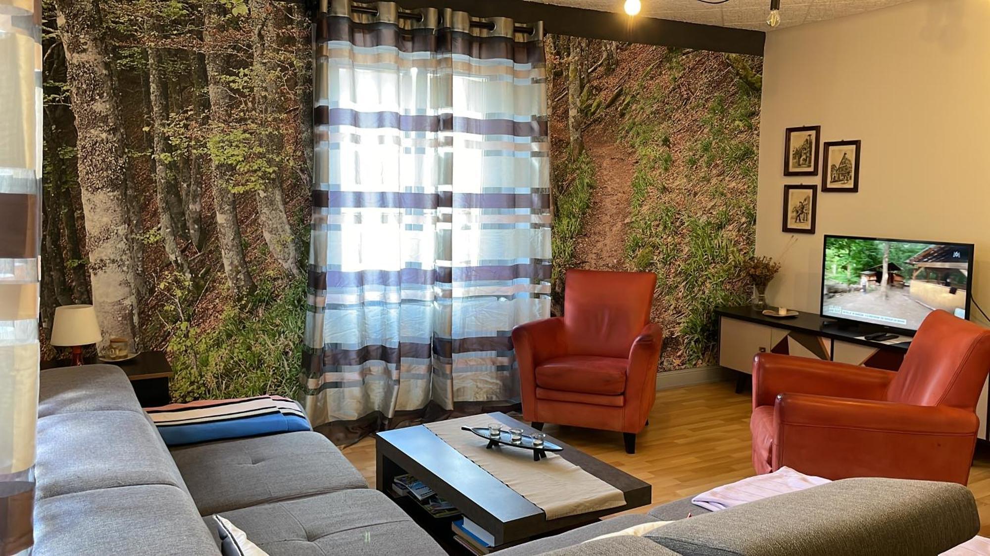 Appartement Vintage A L Ancienne Forge Muhlbach-sur-Munster Bagian luar foto